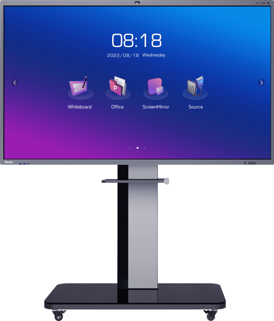 horian interactive display meeting room