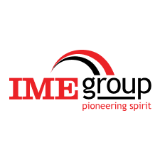 IME group logo with slogan