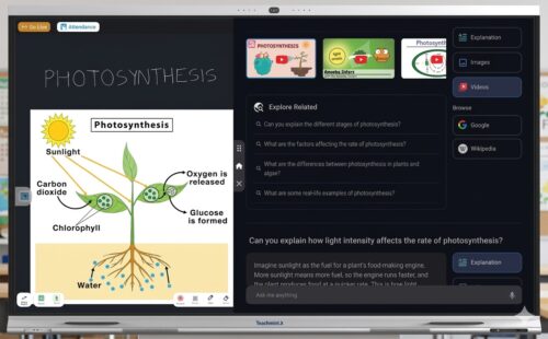 teachmint X Smartboard Teachmint X
